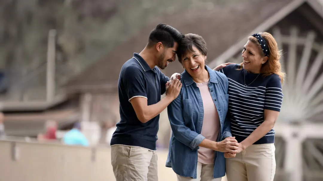 A family at DeLeon Springs.