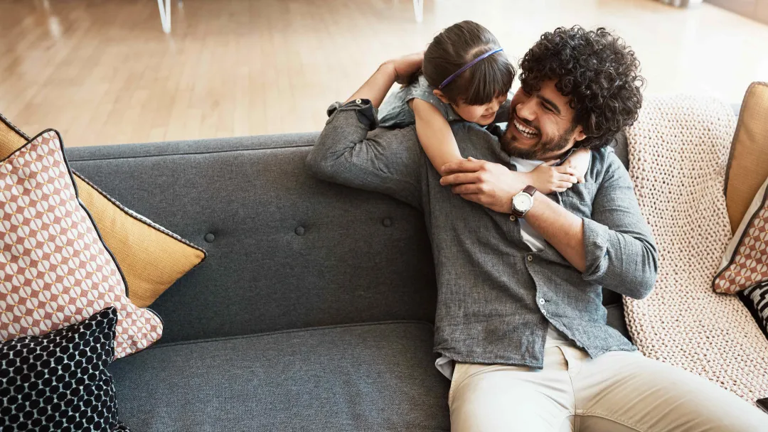 Brother with Young Sister.