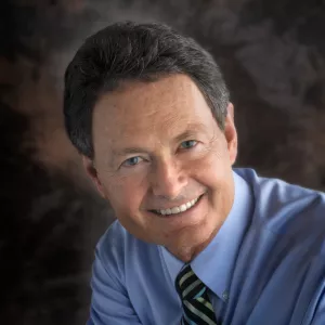 A portrait picture of author Ted Hamilton