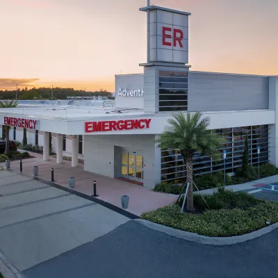 A front view of AdventHealth Central Pasco