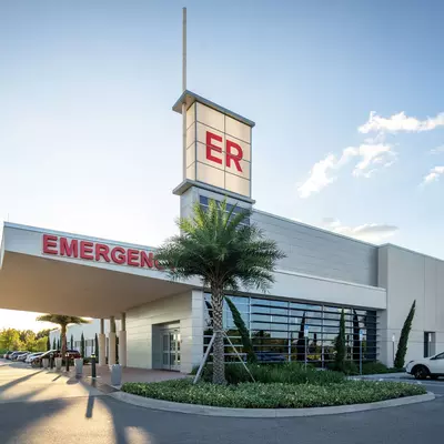 Exterior photo of an AdventHealth ER facility