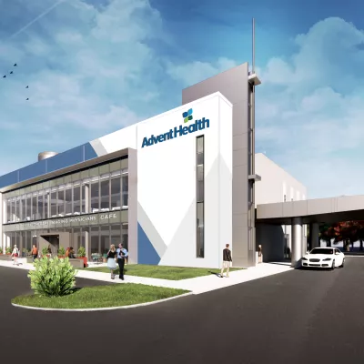 Render of AdventHealth Primary Care+ at Partin Settlement.