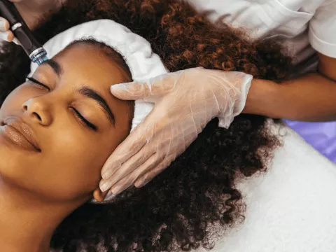 Patient at Med Spa