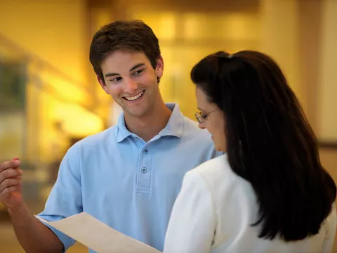 Volunteer Discussion with Doctor
