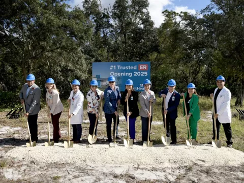 AdventHealth inicia construcción de sala de emergencias en Poinciana en el condado de Osceola