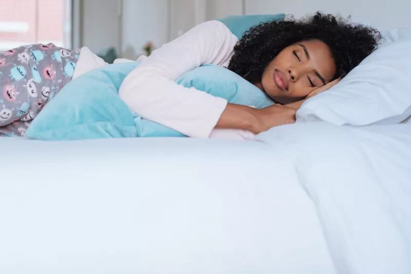 Sleep better and wake up well rested.