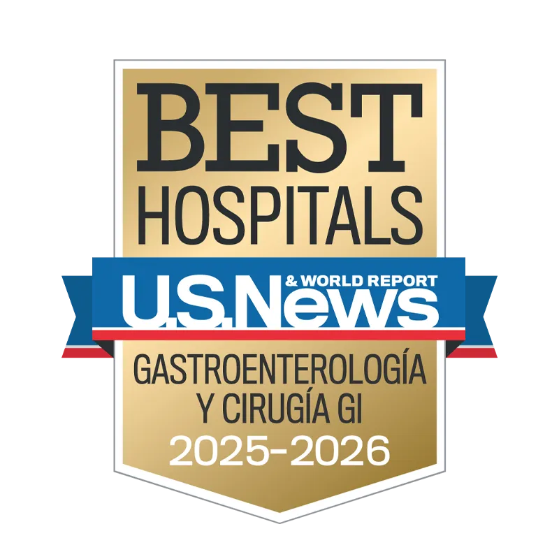 AdventHealth Orlando, que incluye nueve hospitales, es la única red de atención médica reconocida a nivel nacional por el cuidado de gastroenterología y cirugía gastrointestinal en el área metropolitana de Orlando.