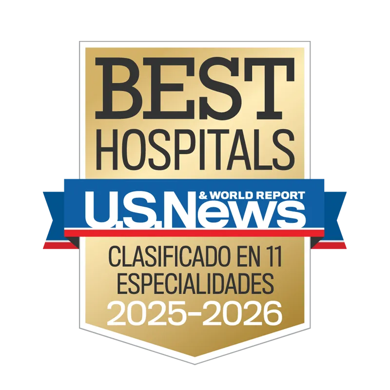 AdventHealth Orlando es reconocido por U.S. News and World Report como la red de atención médica #1 de Florida y entre los 20 mejores hospitales del país.