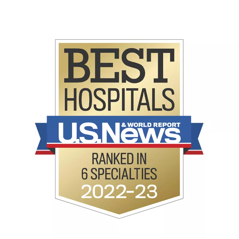 AdventHealth Orlando is recognized as the #1 hospital in Central Florida by U.S. News and World Report.