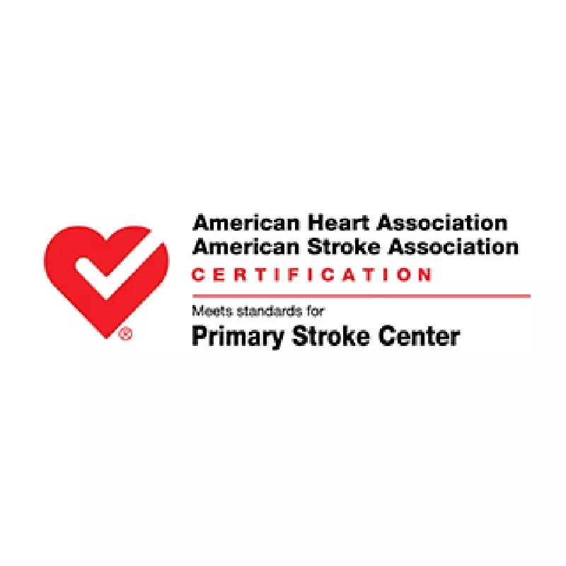 American Stroke Association certification for being a qualified Primary Stroke Center.