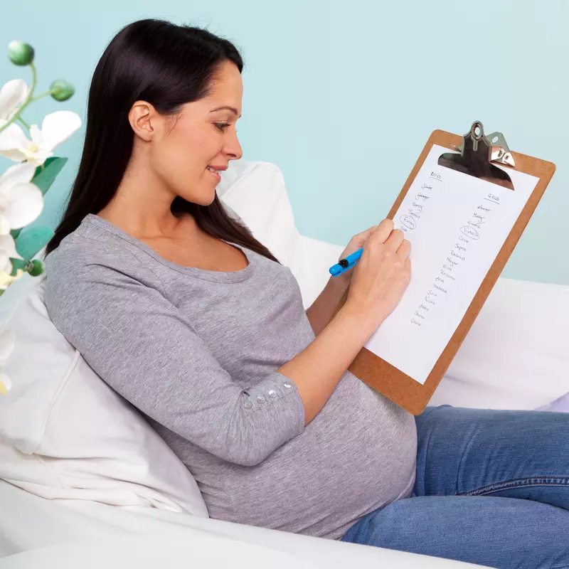 Woman Planning for Maternity Appointment