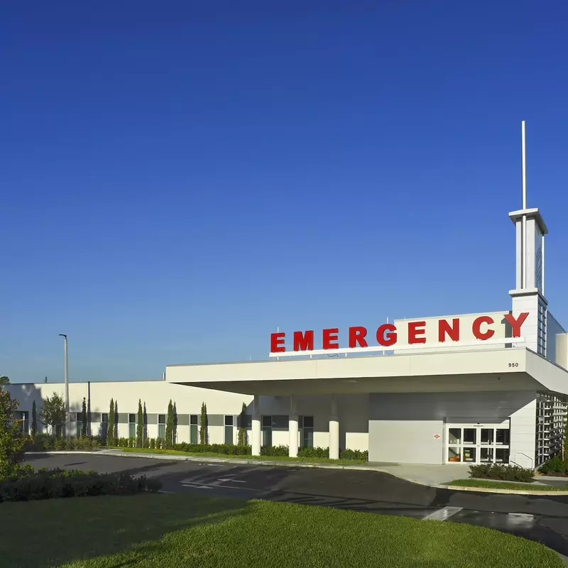 Exterior photo of the AdventHealth Lake Mary ER