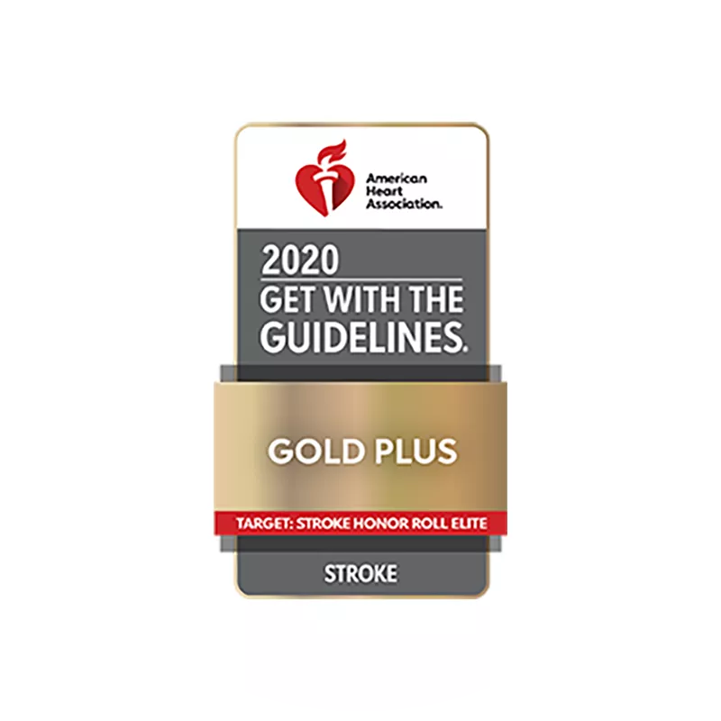 AdventHealth is acknowledged by The American Heart Association in 2020 for Stroke