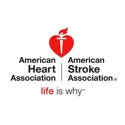 Logo for American Heart Association + American Stoke Association