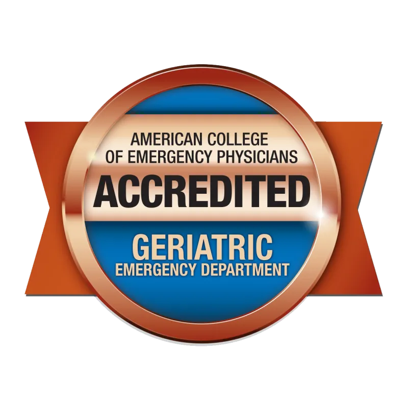 American College of Emergency Physicians Geriatric Bronze Accredited
