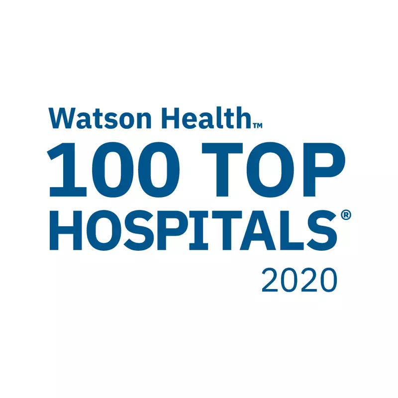 Watson Health's 100 Top Hospitals award for 2020.