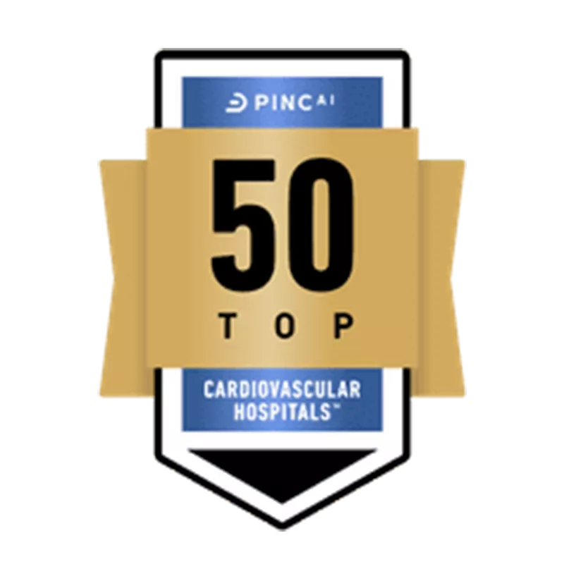 Award Badge Top Hospitals by PINC AI and Fortune