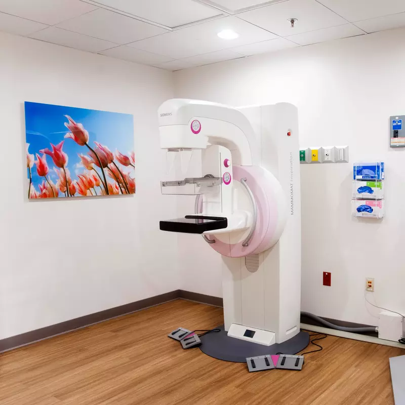 AdventHealth Murray mammography equipment.
