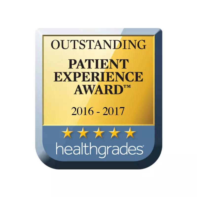 Healthgrades Coronary Intervention Excellence Award logo.