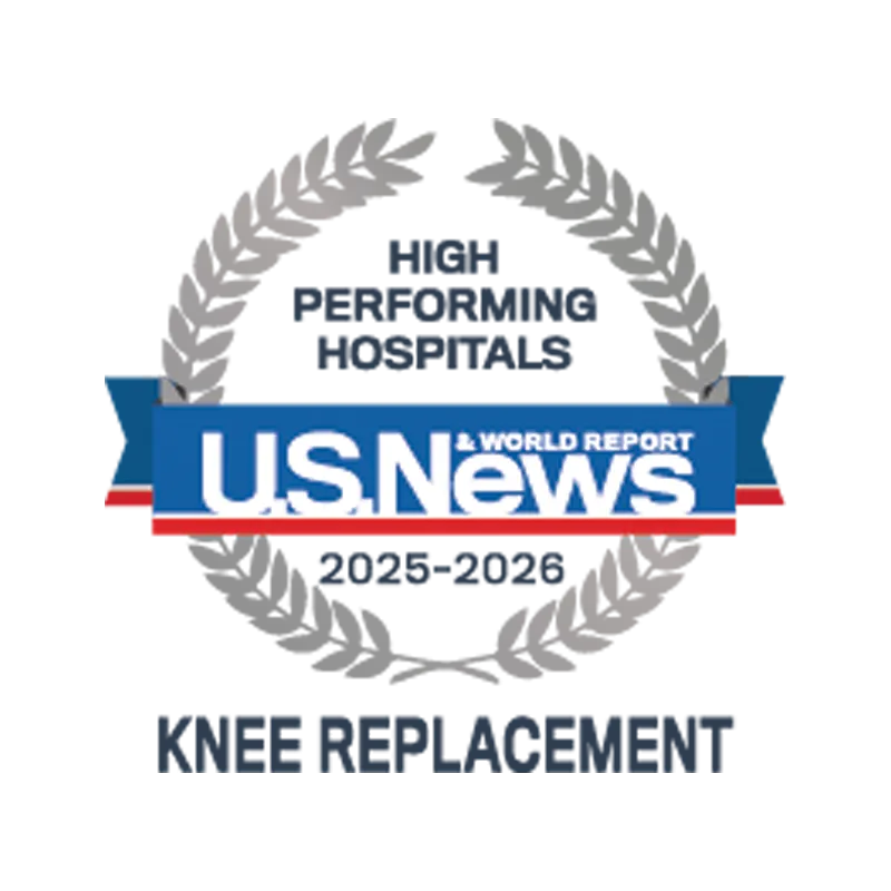 U.S. News High Performing Hospitals of 2025 - 2026 for Knee Replacement
