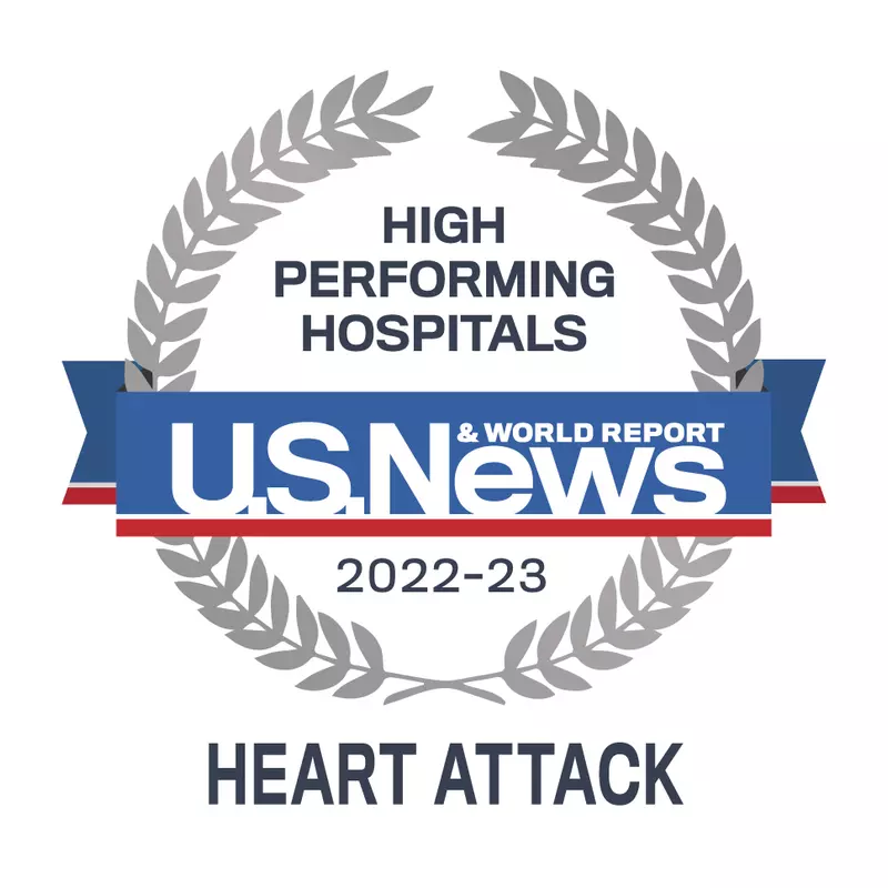 U.S. News Heart Attack Award for 2022-2023