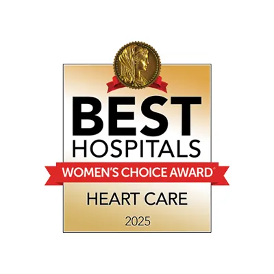 Women's Choice Award, Best Hospitals for Heart Care 2025