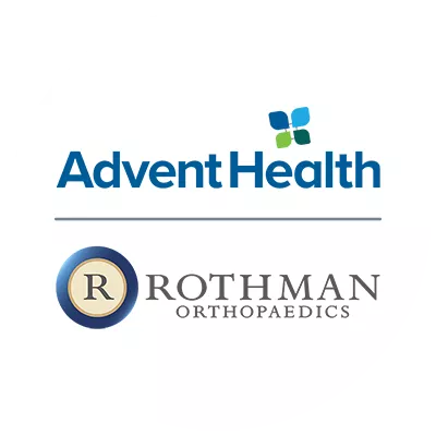 AdventHealth and Rothman Orthopaedics logos