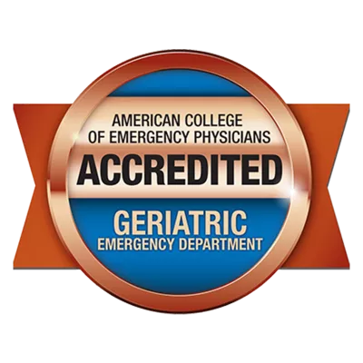 Award: American College of Emergency Physicians (ACEP) Accredited Geriatric Emergency Department